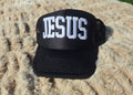 JESUS Trucker Hat – Black