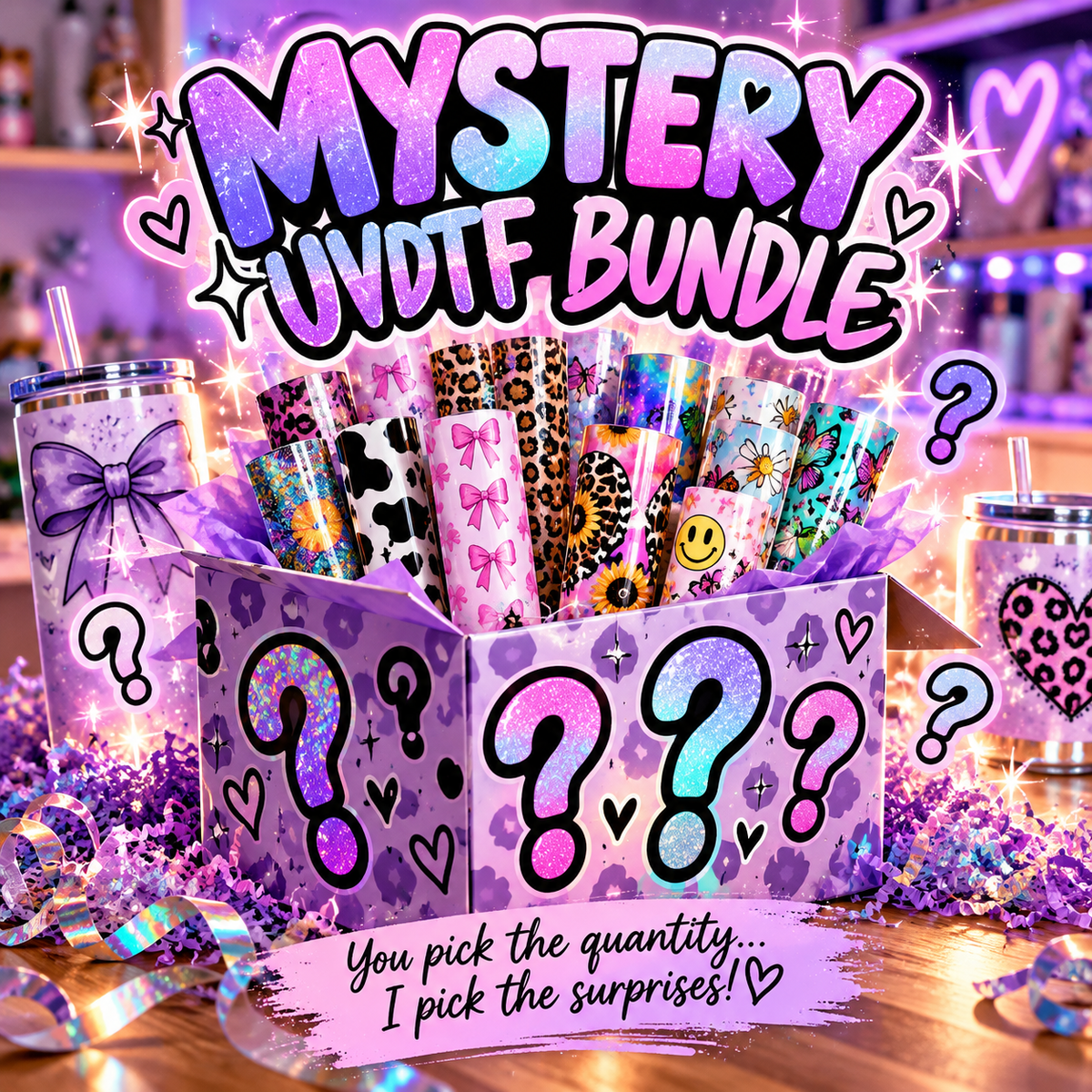 Mystery UVDTF Wrap Bundle