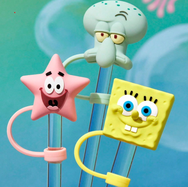 SpongeBob SquarePants Straw Toppers